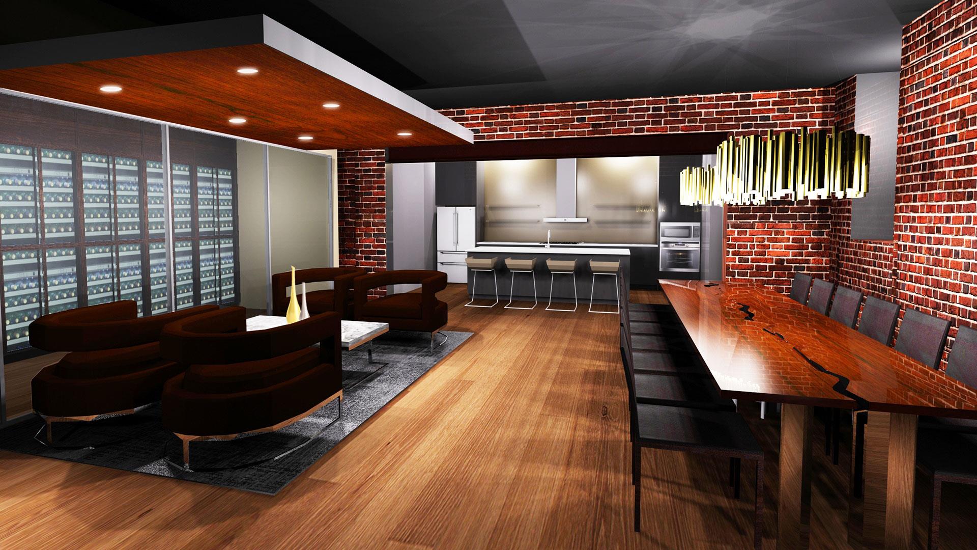 St. Leslieville Church Condos Wine Lounge Toronto, Canada