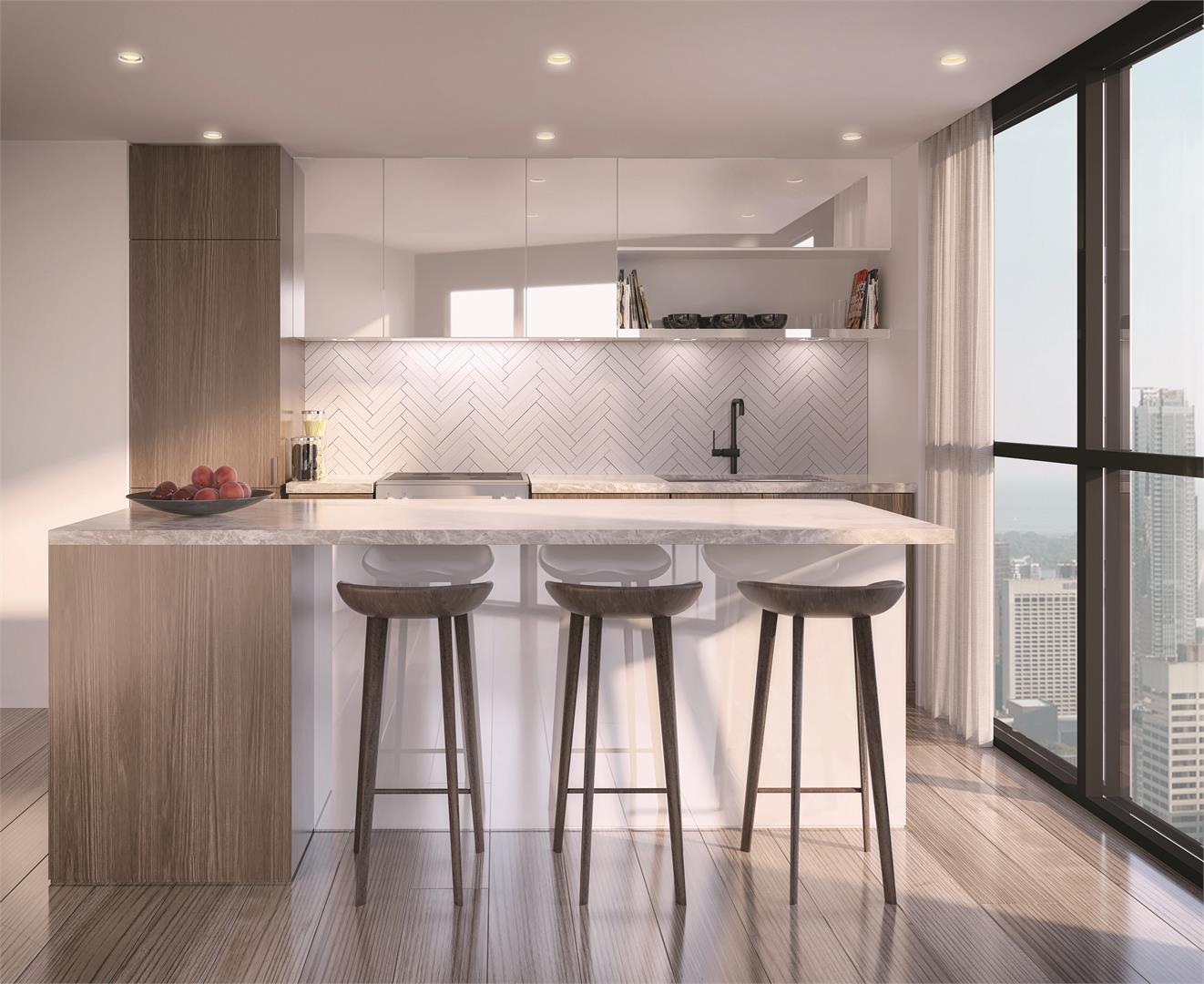 159SW Condos Kitchen Toronto, Canada
