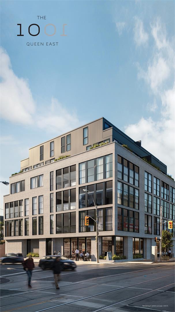 1001 Queen East Condos Street View Toronto, Canada