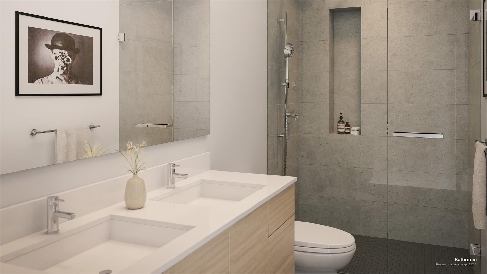 1001 Queen East Condos Bathroom Toronto, Canada