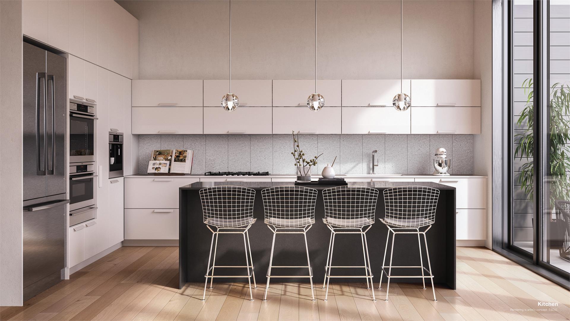 1001 Queen East Condos Kitchen Toronto, Canada