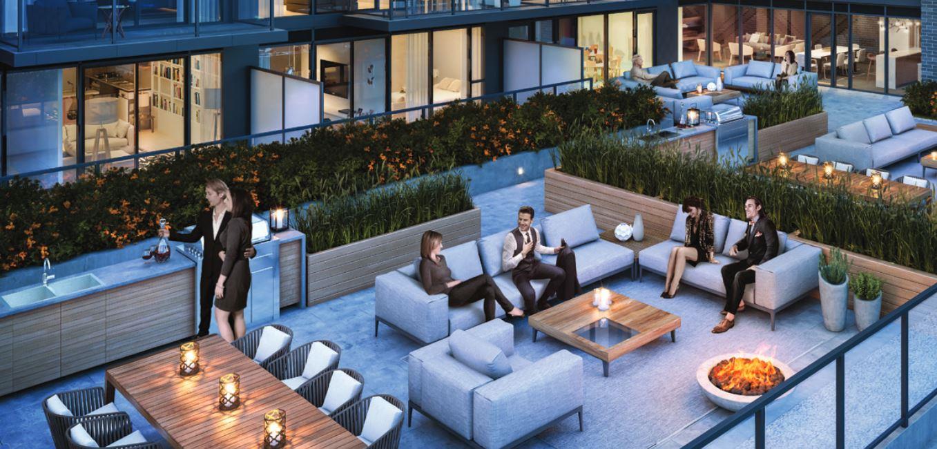 The Queensway Condos Terrace Party Toronto, Canada