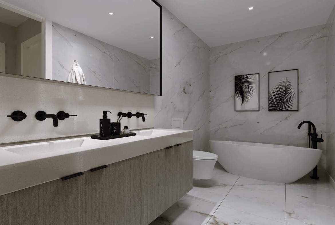 Rendering of 260 High Park bath