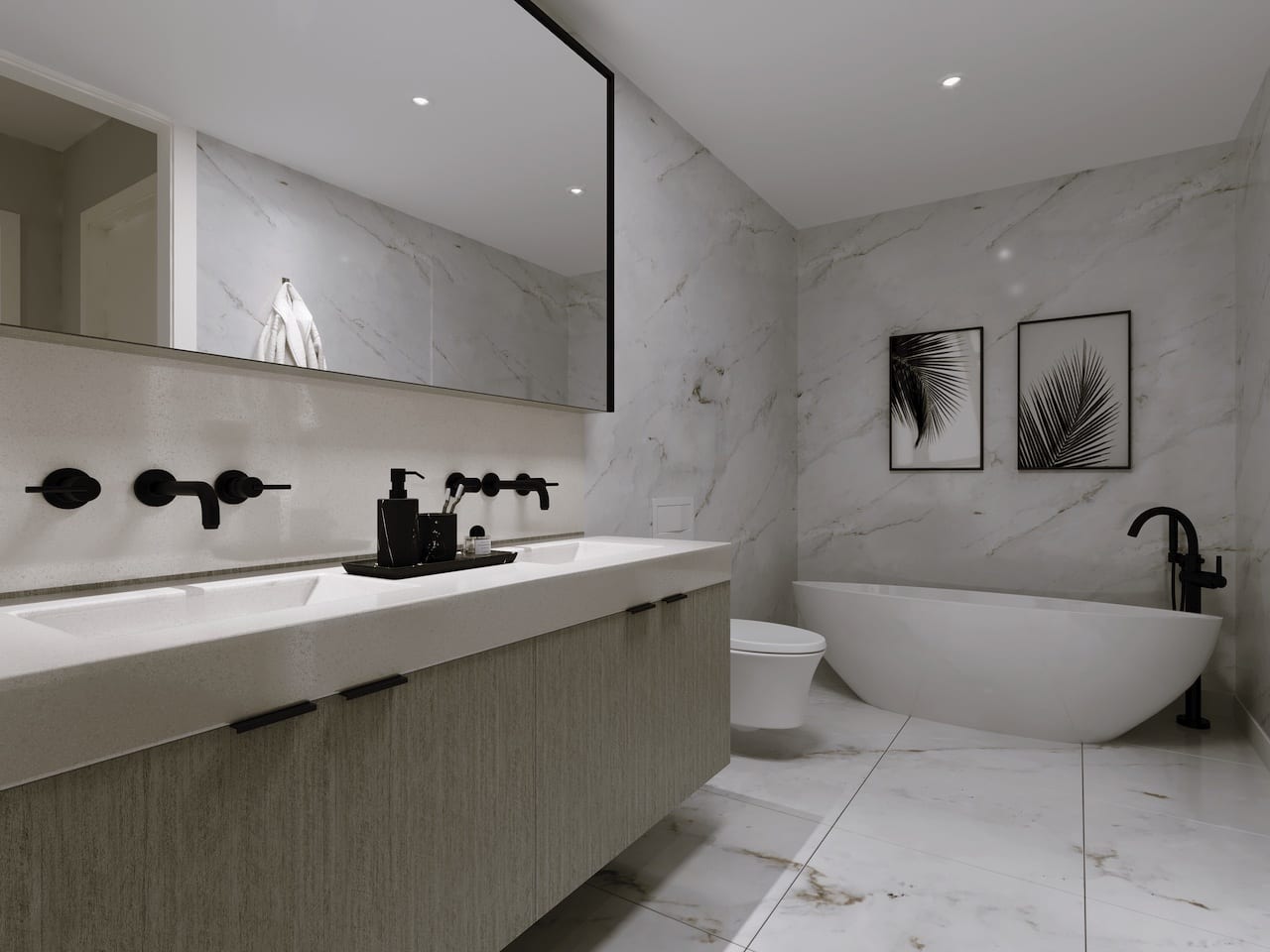 Rendering of 260 High Park bath