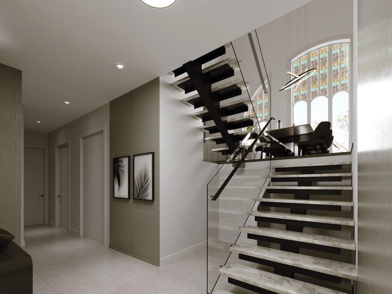 Rendering of 260 High Park foyer
