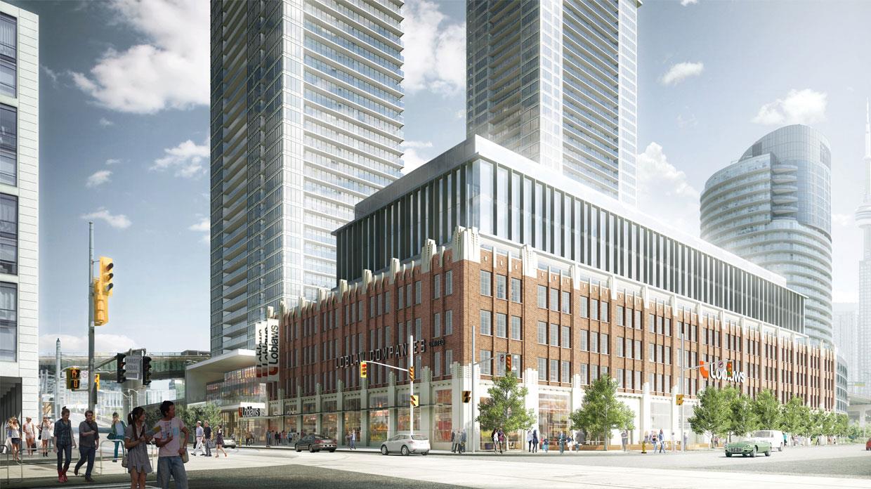 CityPlace Lakeshore Condos Street View Toronto, Canada