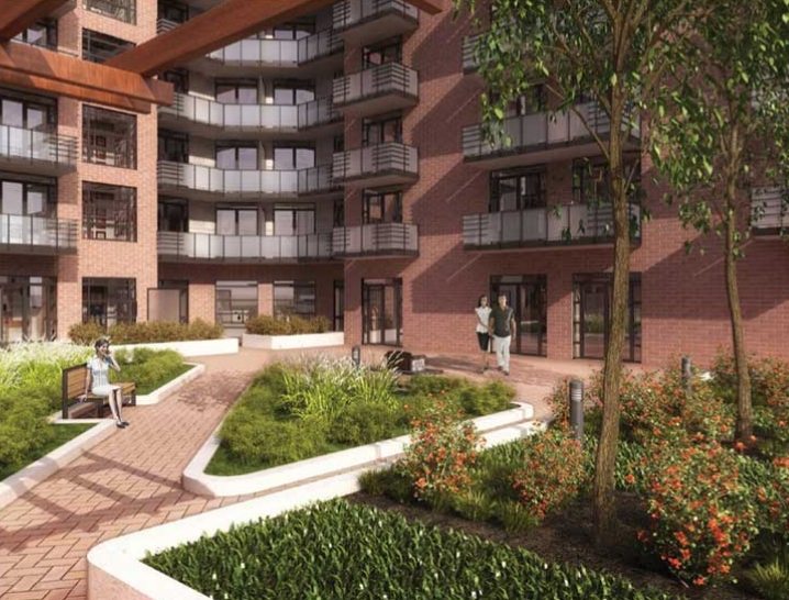 Showcase Lofts Condos Outdoor Garden Toronto, Canada