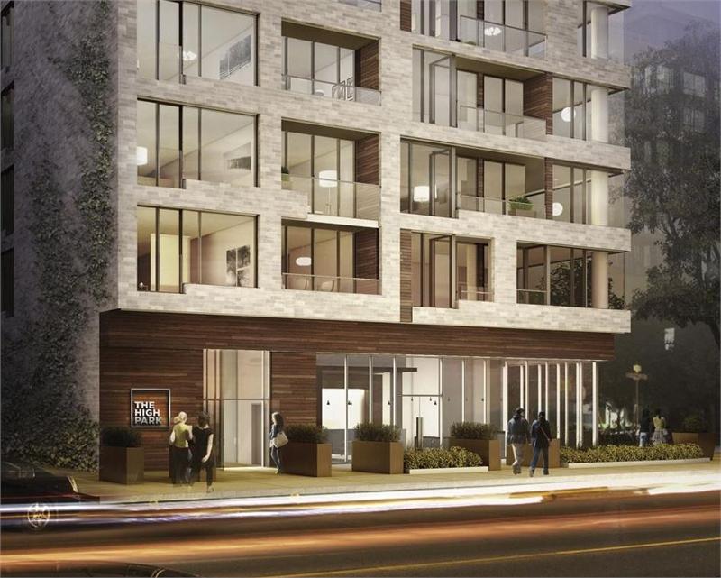 The High Park Condos Front View Toronto, Canada