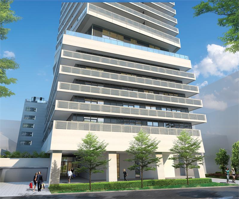 2221 Yonge Condos Front View Toronto, Canada