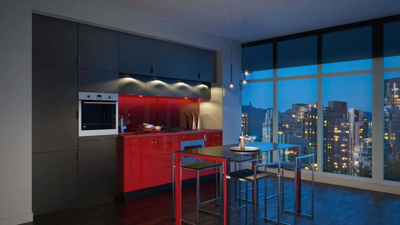 E Condos Condos Kitchen Toronto, Canada