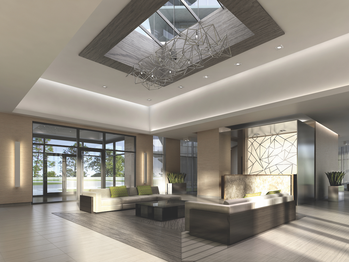 Mills Square Condos Lobby Toronto, Canada