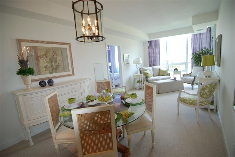 Grand Park Condos Living Area Toronto, Canada