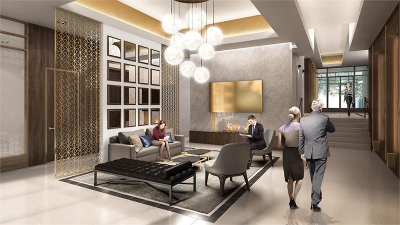 Brookdale Condos Lobby View Toronto, Canada