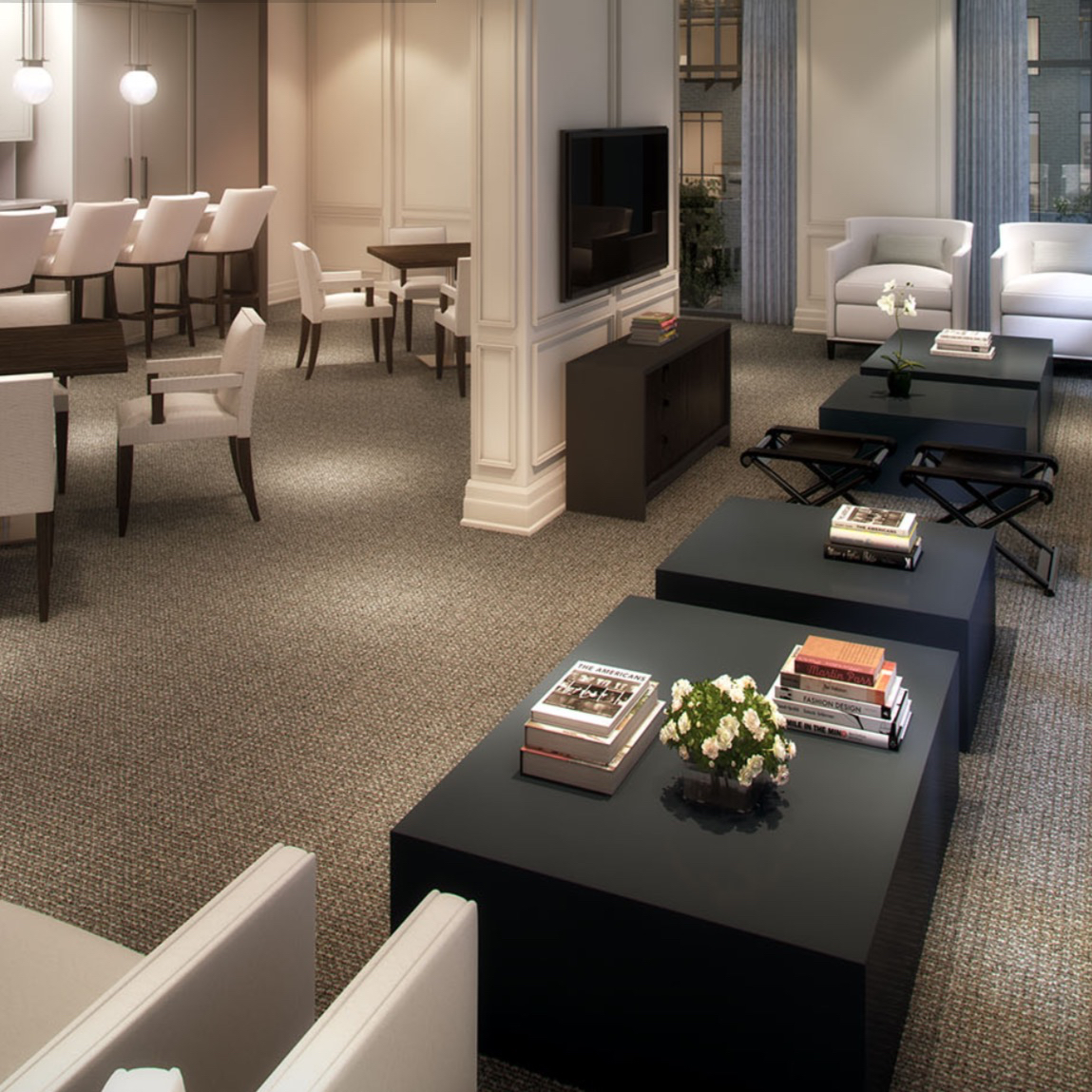 Bridgewater Condos Living Area Toronto, Canada