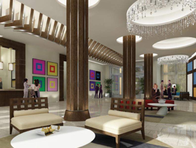 Luxe Condos Lobby View Toronto, Canada