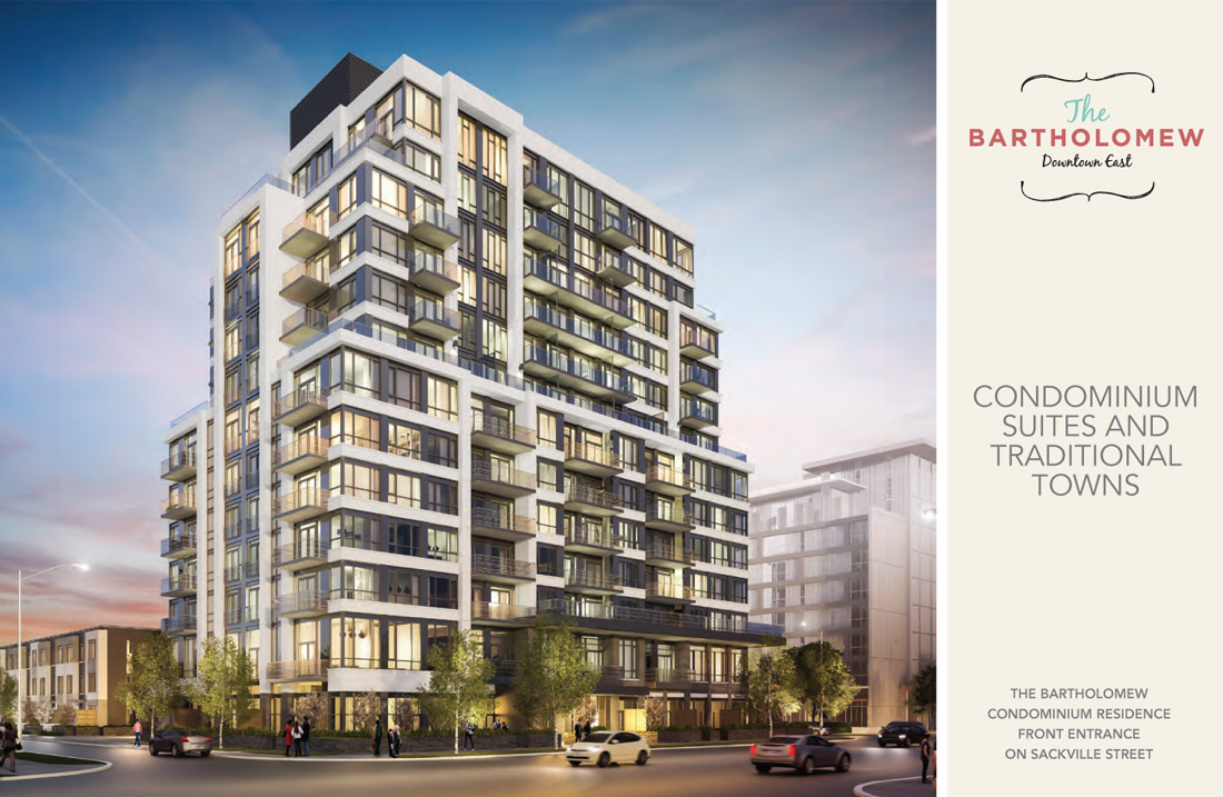 The Bartholomew Condos Street View Toronto, Canada