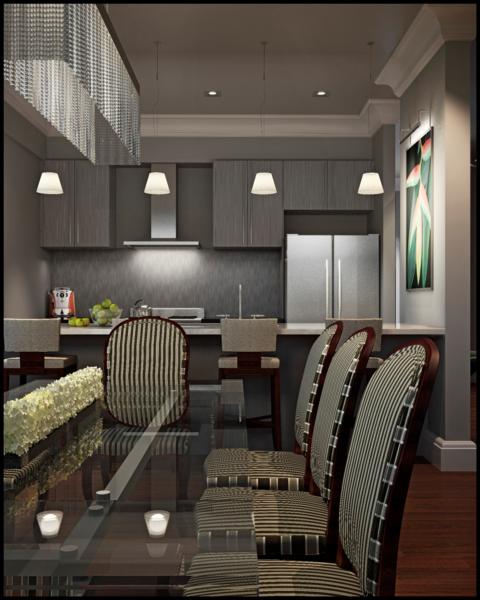 School House Condos Kitchen Toronto, Canada