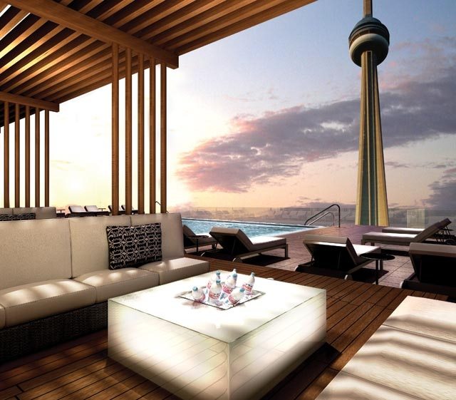300 Front Condos Pool View Toronto, Canada