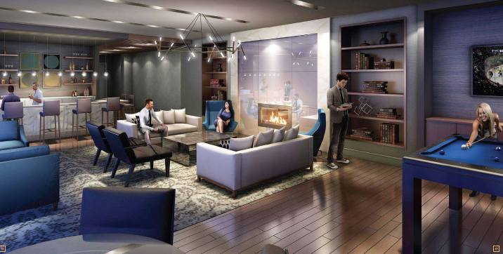 Cove Condos Wine Lounge Toronto, Canada