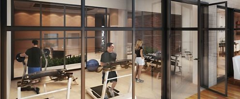 Watermark Condos Gym Toronto, Canada