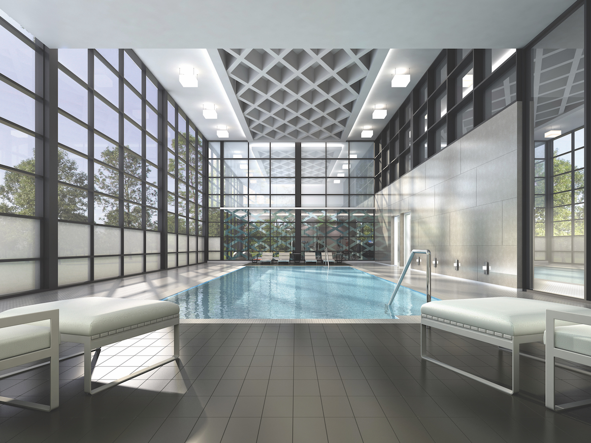 Mills Square Condos Swimming Pool Toronto, Canada