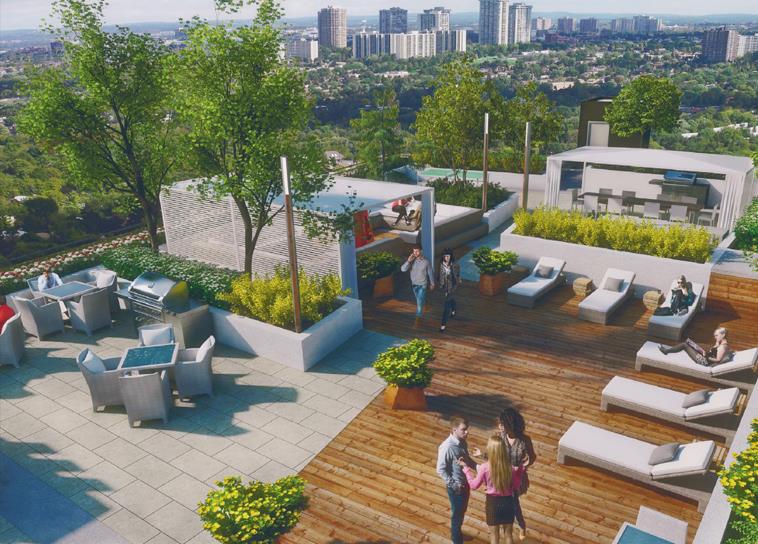 Lotus Condos Rooftop Party Toronto, Canada