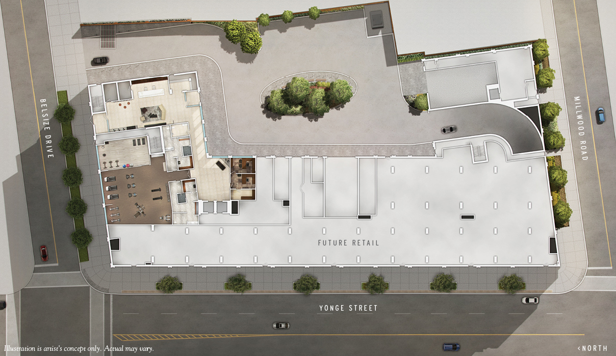 J. Davis House Condos Site Plan Toronto, Canada