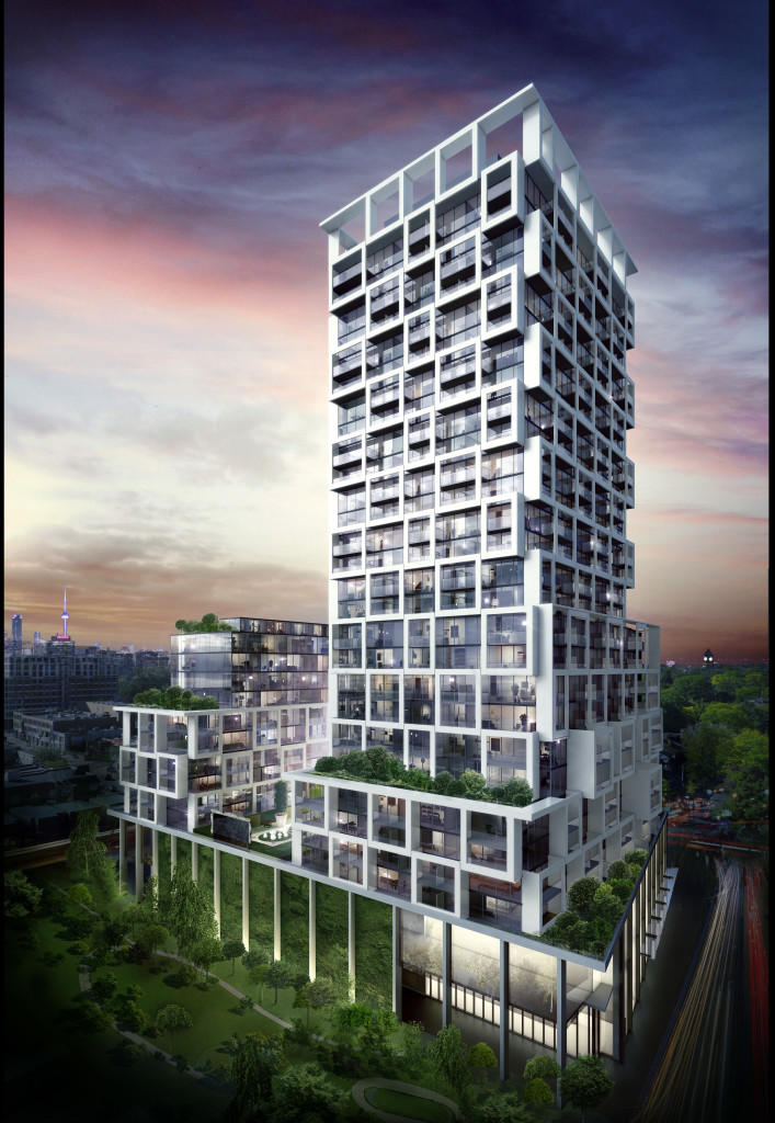 Art Shoppe Condos Building View Toronto, Canada