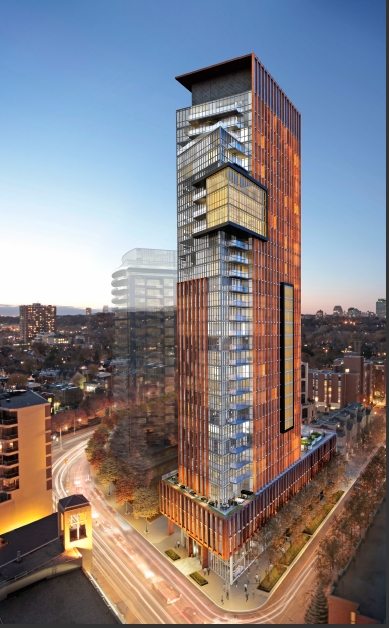 The Yorkville Condos Building View Toronto, Canada
