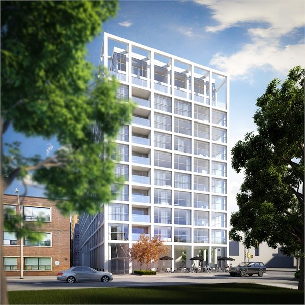 The Brant Park 2 Condos Front View Toronto, Canada