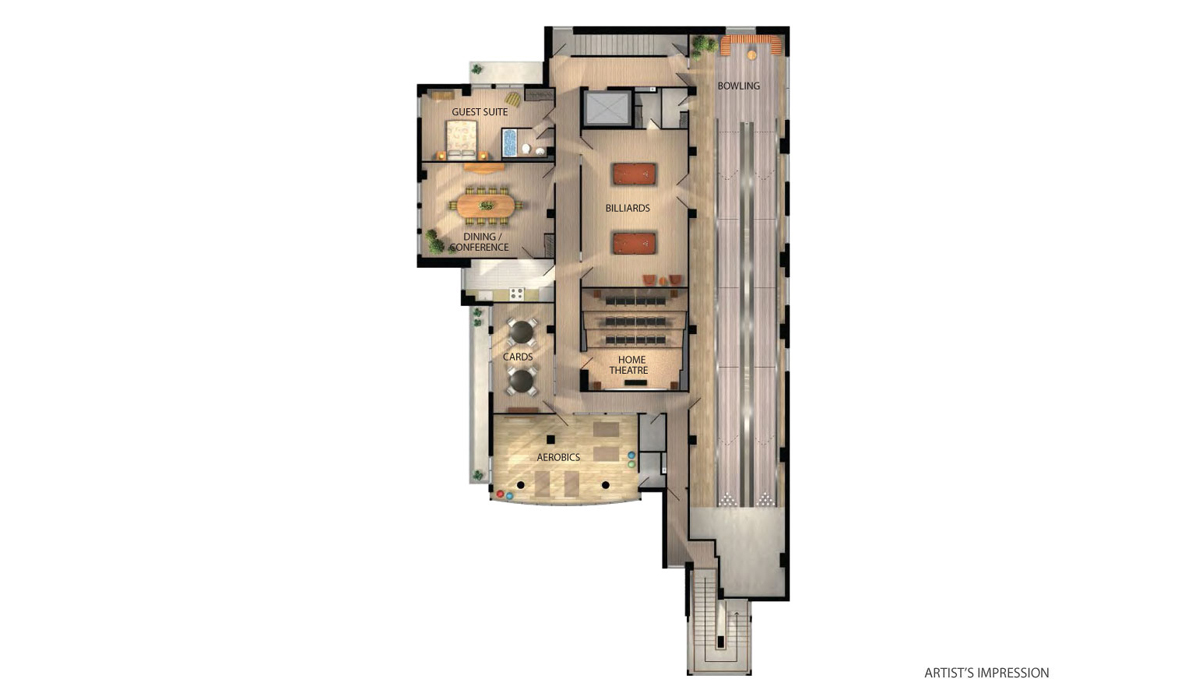 Grande Mirage Condos Floor Plan Toronto, Canada