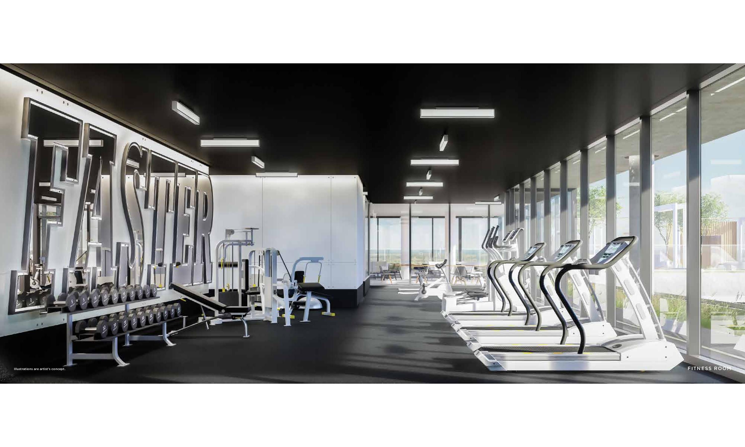 Rodeo Drive Condos Gym Toronto, Canada