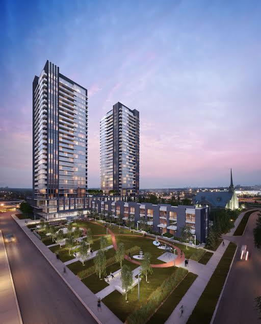 Sonic Condos Building View Toronto, Canada