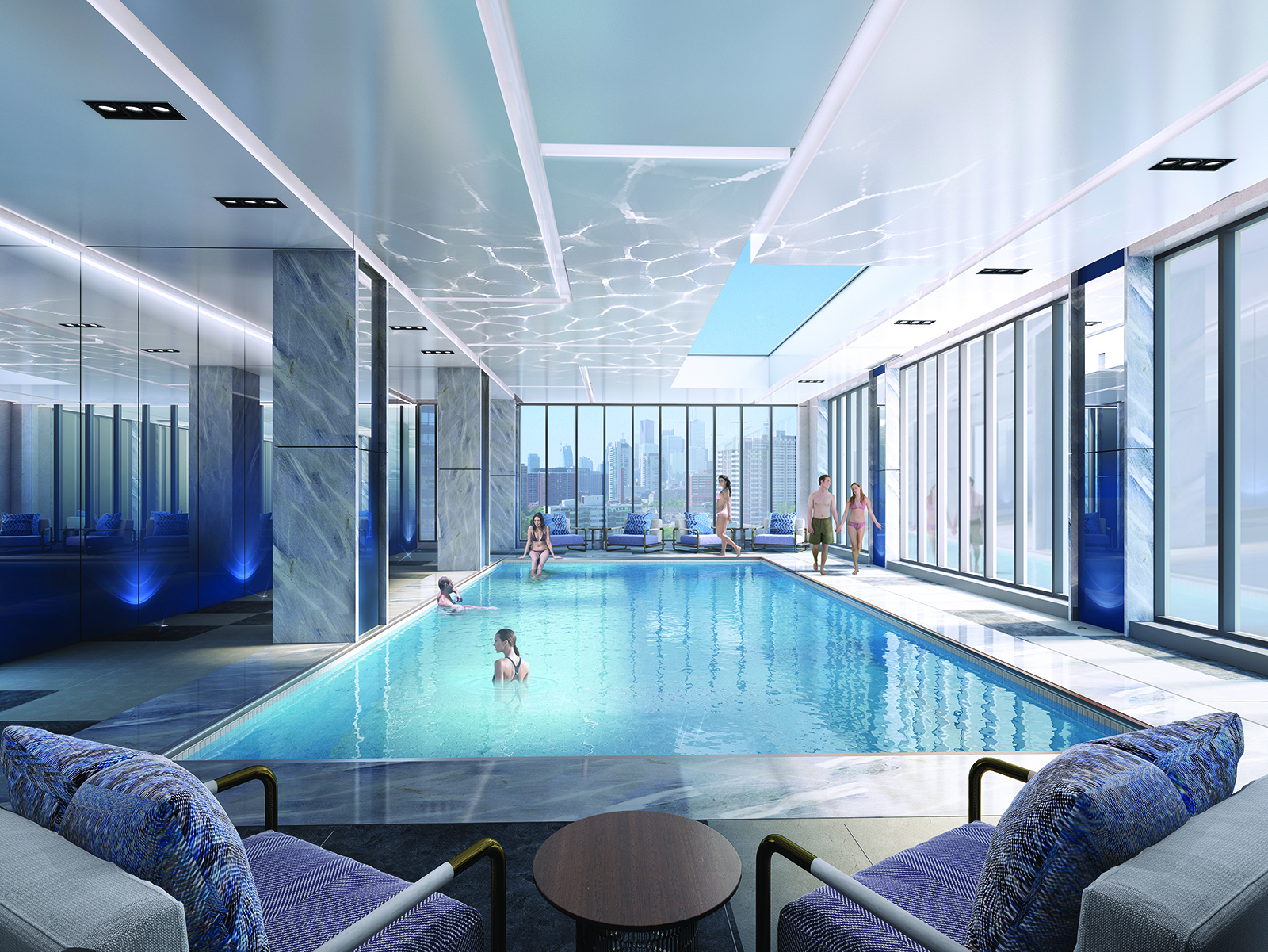 The Rosedale on Bloor Condos Swimming Pool Toronto, Canada