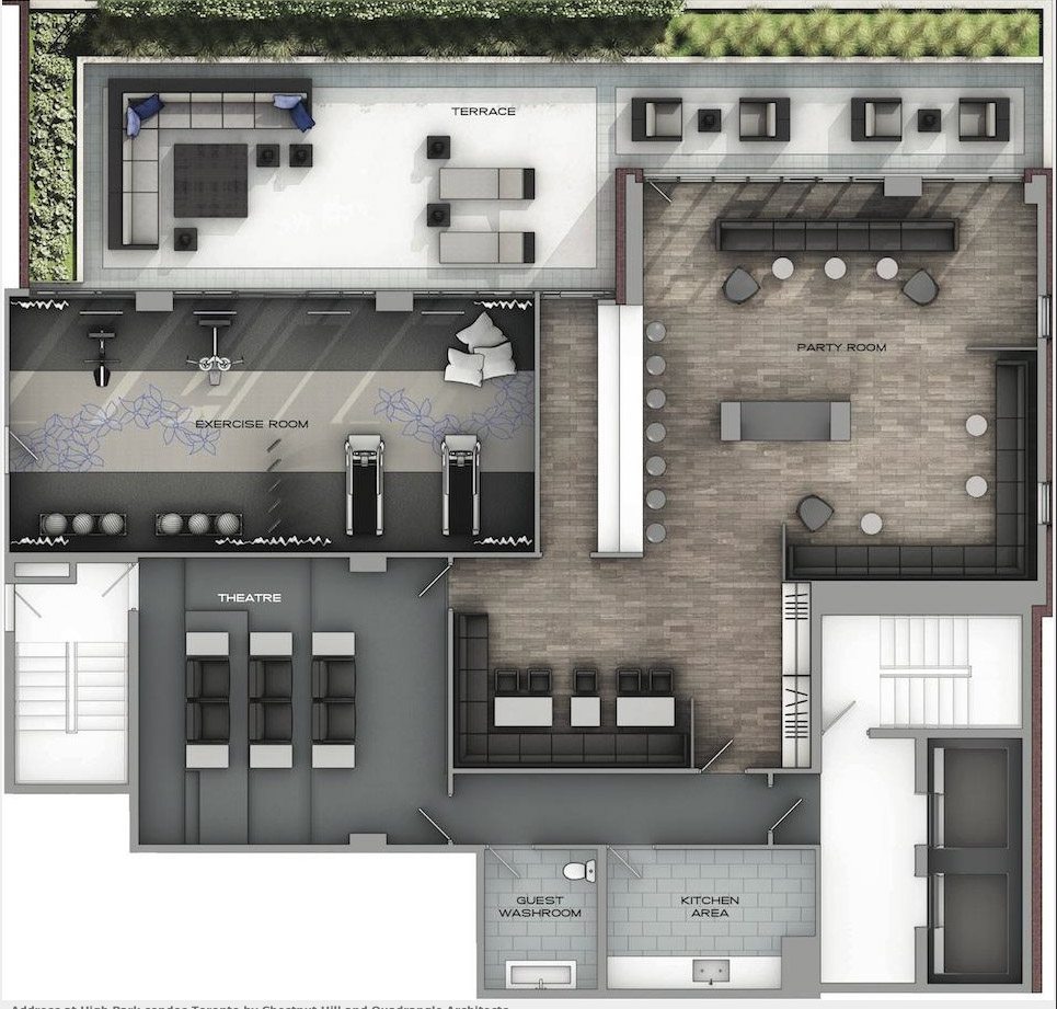 The Address at High Park Condos Floor Plan Toronto, Canada