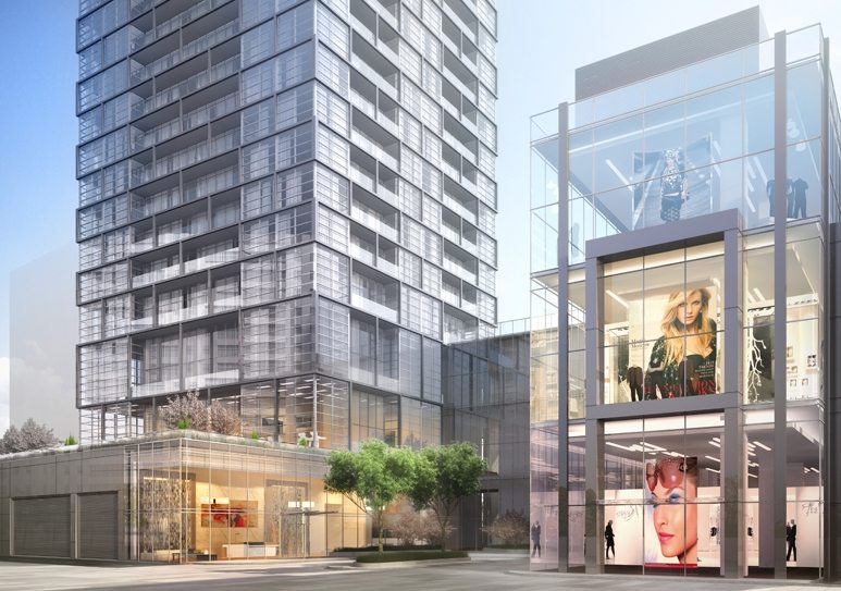 Beacon Condos Front View Toronto, Canada