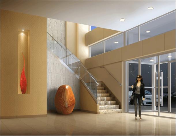 The Yorkland Condos Entrance Toronto, Canada