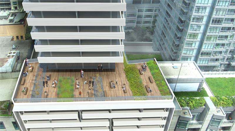 2221 Yonge Condos Aerial View Toronto, Canada