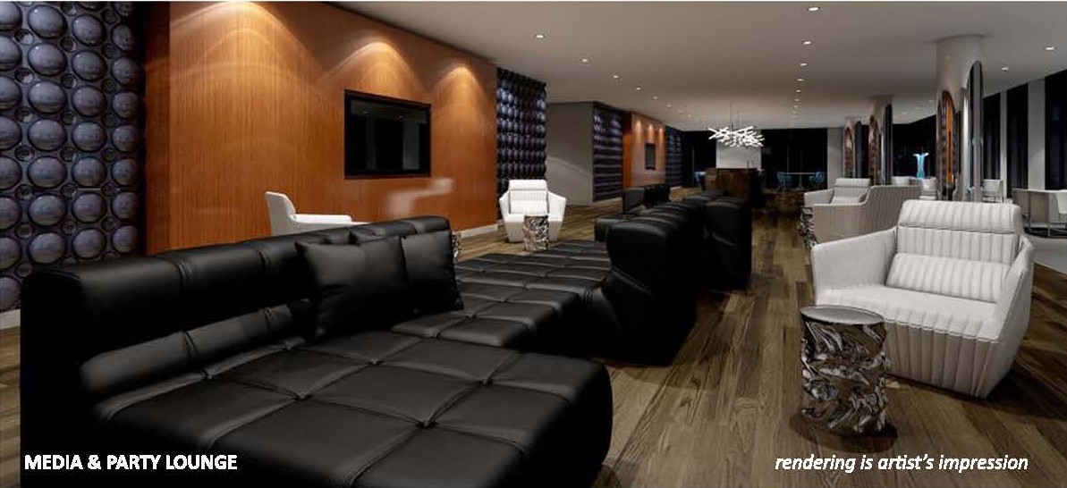 Carnaby ROW Condos Party Lounge Toronto, Canada