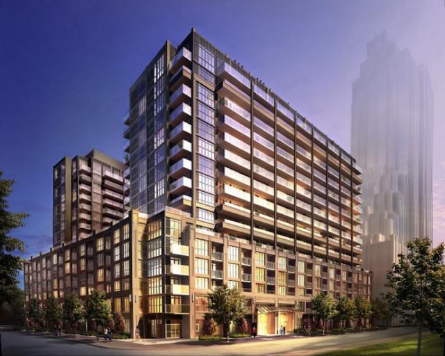 York Harbour Condos Building View Toronto, Canada