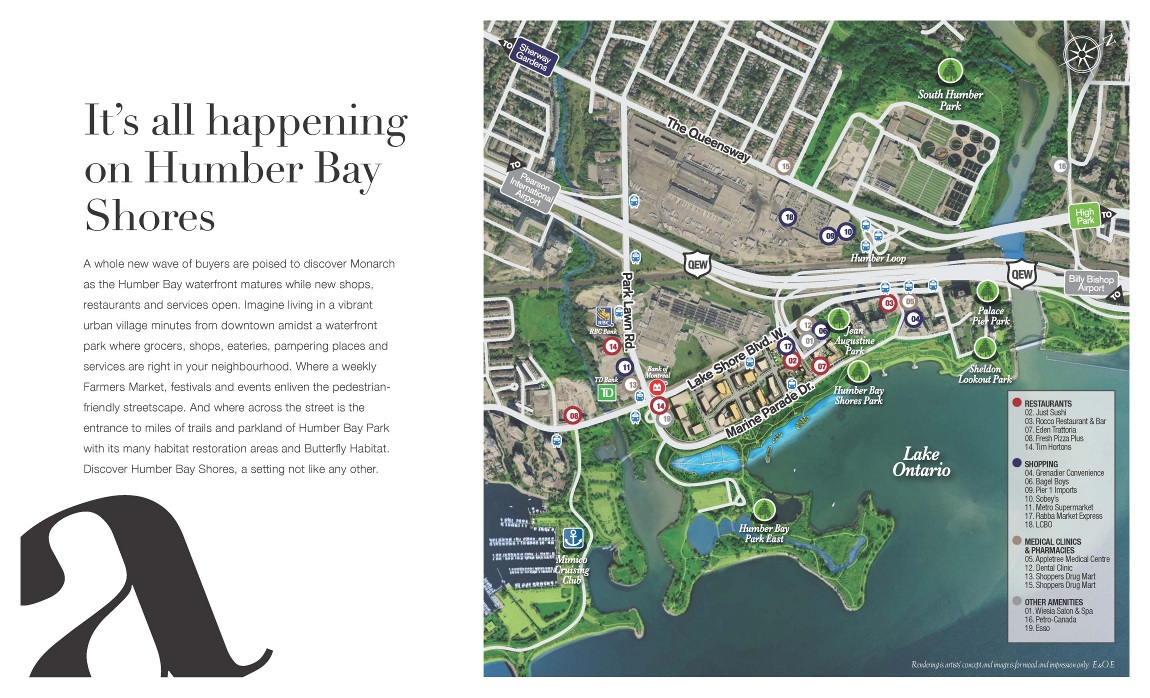 Riva del Lago Condos Map View Toronto, Canada
