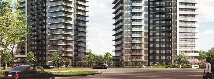 Downtown Erin Mills Condos Street View Toronto, Canada