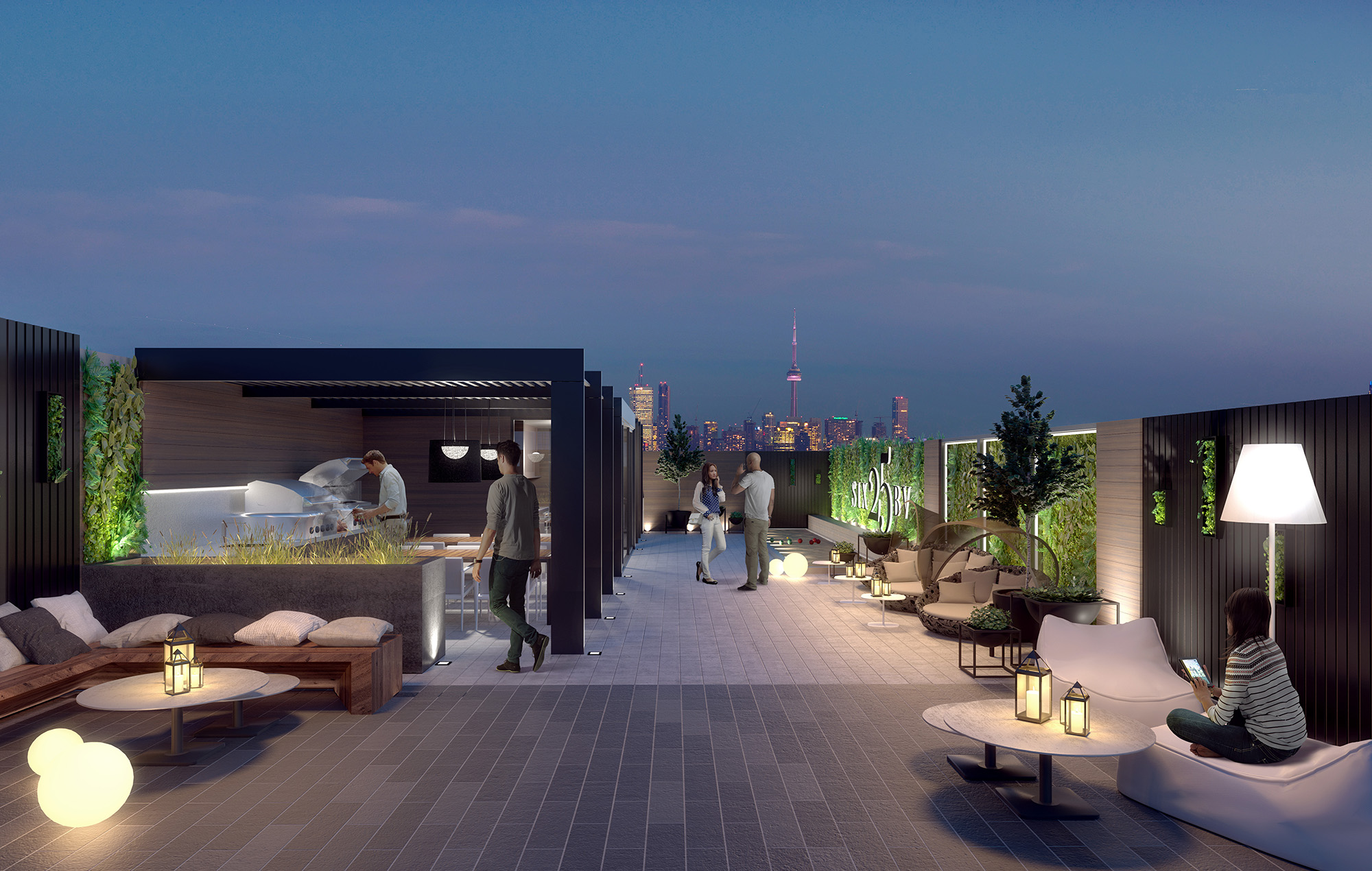 Six 25 BV Condos Terrace Party Toronto, Canada
