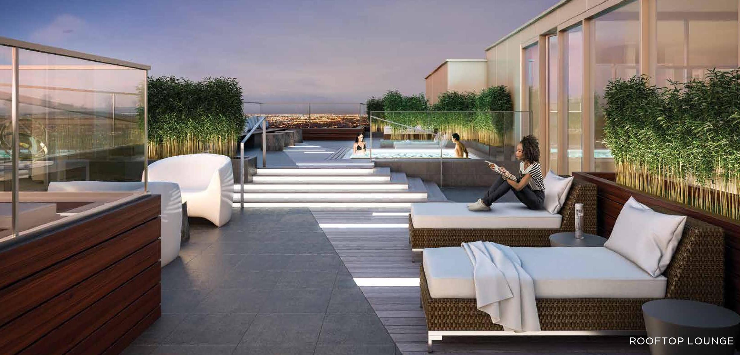 Tea Garden Condos Terrace Pool Toronto, Canada