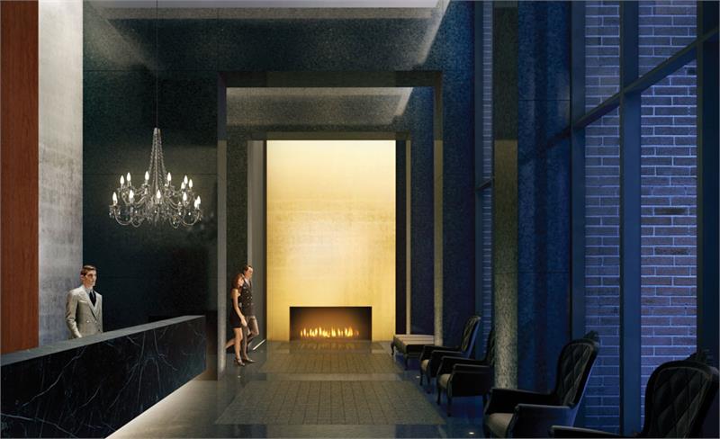 The Selby Condos Lobby Toronto, Canada