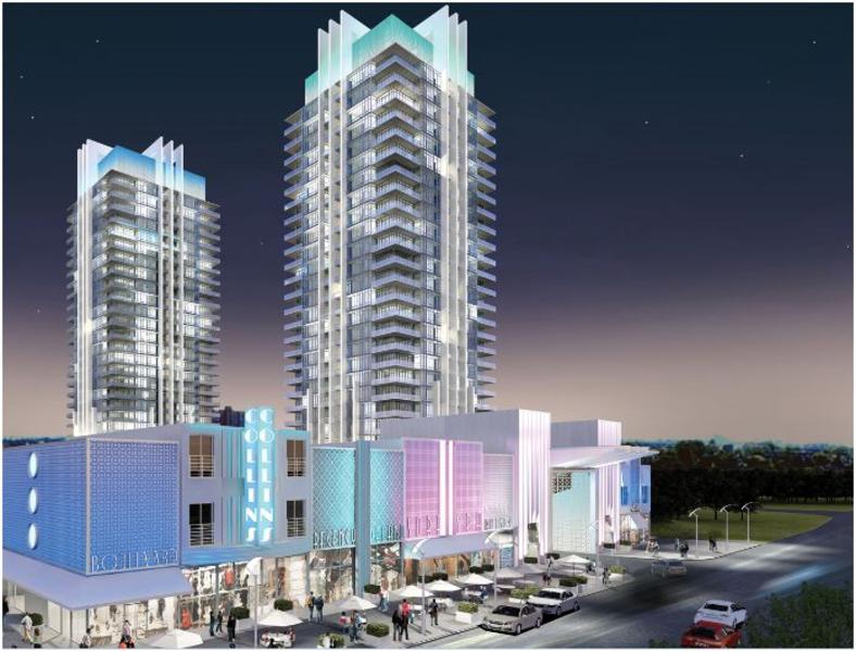 South Beach Condos Building View Toronto, Canada