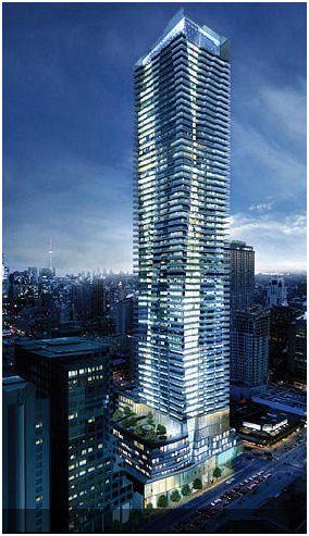 One Bloor Condos Building View Toronto, Canada
