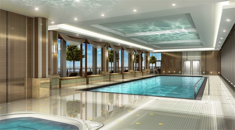 Crystal 2 Condos Indoor Pool Toronto, Canada