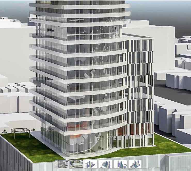 Grand Hotel Condos Front View Toronto, Canada