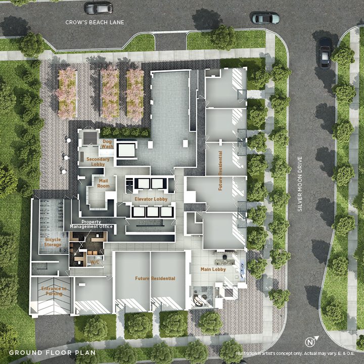 Vita Condos Amenities Plan Toronto, Canada